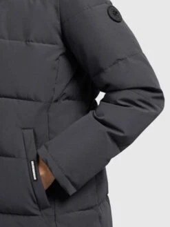 Khujo Wintermantels Wintermantel Rugg Dames Grafiet -Khujo 65c703f4344c997a5f280d42df9e6d3d