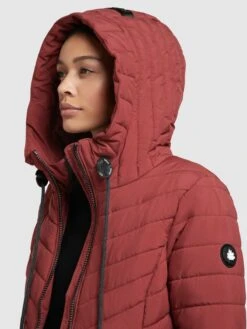 Khujo Winterjassen Winterjas Patt Dames Roestrood -Khujo 669b0c1560aa4553dea818b81f45f9cf