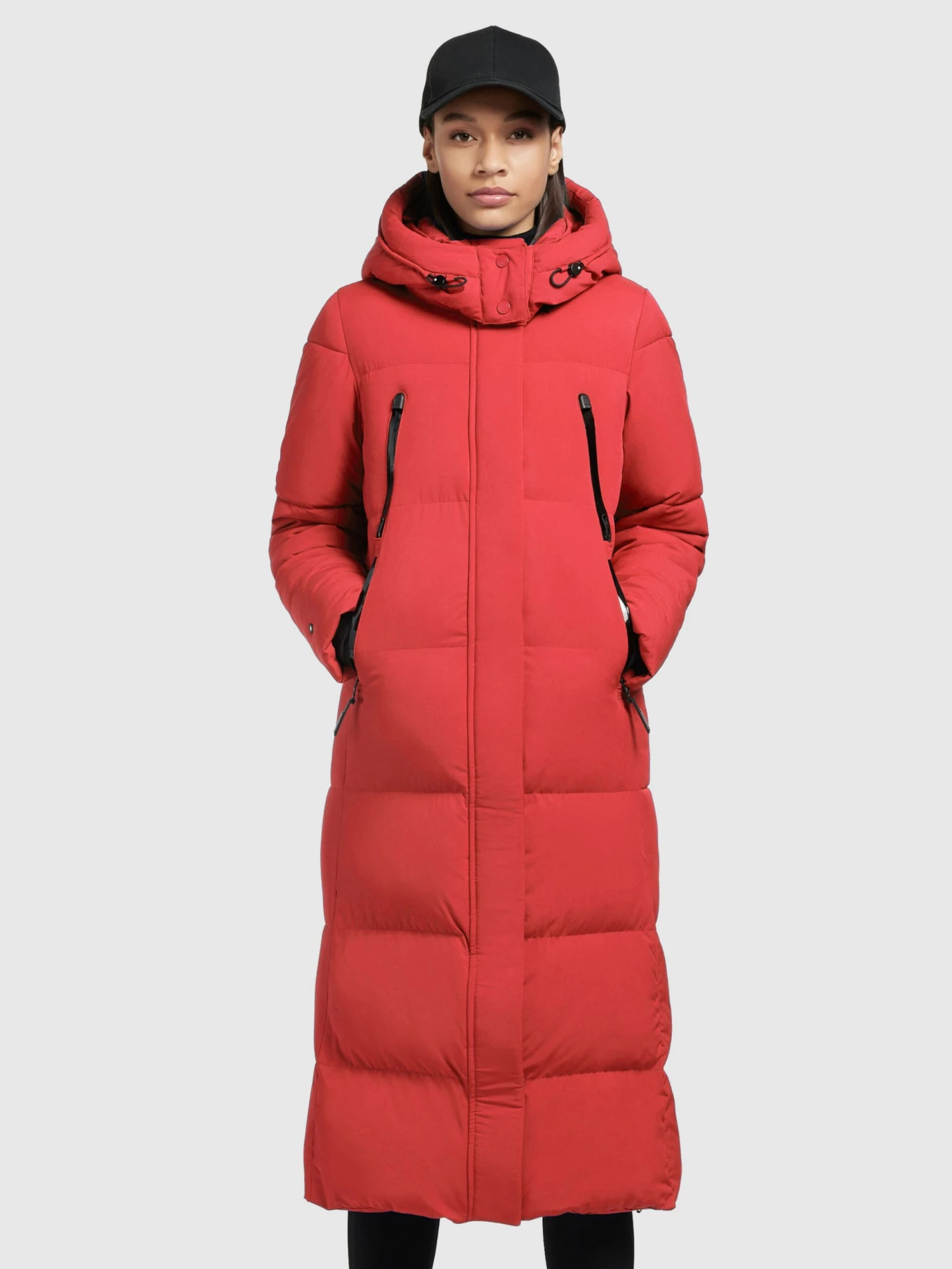 Khujo Tussenmantels Tussenmantel Melona Dames Rood 2 Khujo Tussenmantels Tussenmantel Melona Dames Rood - Afbeelding 2