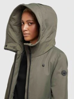 Khujo Tussenmantels Tussenmantel LISAD Dames Kaki -Khujo 6c9fa566bf470dcd7a03313c9b82f704
