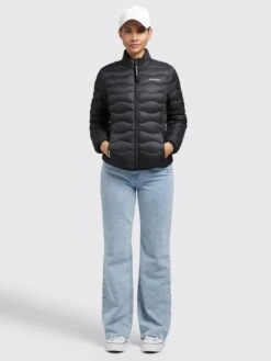 Khujo Tussenjassen Tussenjas Eleni Dames Zwart -Khujo 6e4976682252e2216bd4c9bd0bed25b6