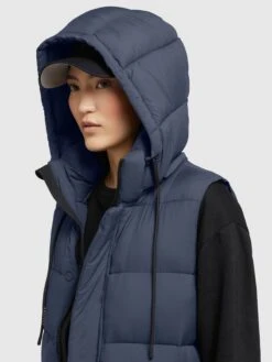 Khujo Bodywarmers Bodywarmer Tourin Dames Marine -Khujo 6e67ba4285b02dbf9560a8fd6f59b857