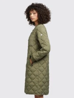 Khujo Tussenmantels Tussenmantel Mary Dames Olijfgroen -Khujo 6fff0e89f5a33cce1f4acc304276d086