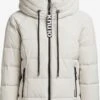 Khujo Winterjassen Winterjas Joilee Dames Offwhite