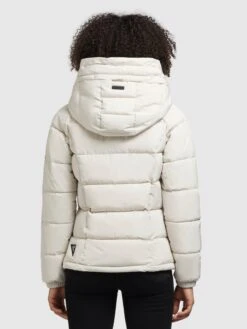 Khujo Winterjassen Winterjas Joilee Dames Offwhite -Khujo 7198e026a9c821a5b5965d0112646883