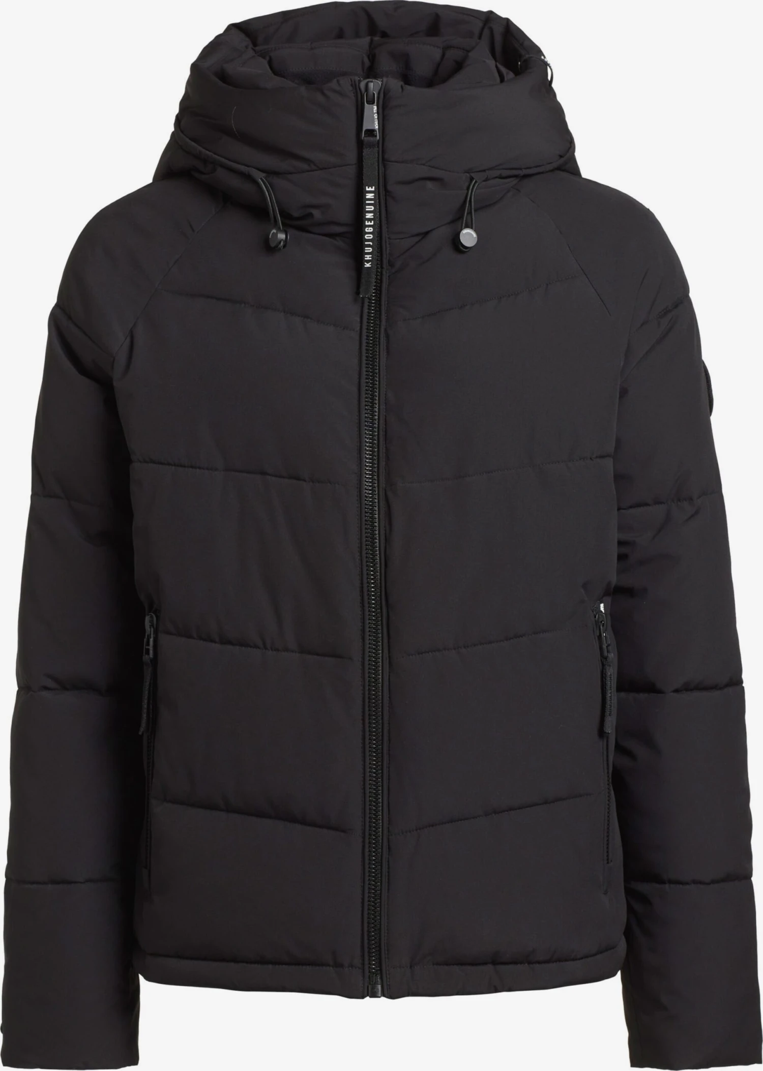Khujo Winterjassen Winterjas Isidora Dames Zwart 1 Khujo Winterjassen Winterjas Isidora Dames Zwart