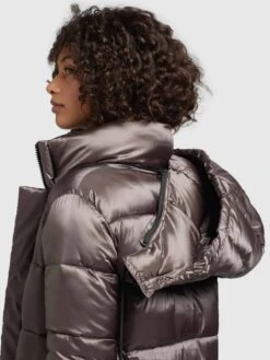 Khujo Wintermantels Wintermantel Julina Dames Taupe 15 Khujo Wintermantels Wintermantel Julina Dames Taupe -Khujo 75a16c369d76192815fea59c09ed5fb9