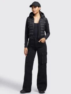 Khujo Tussenjassen Tussenjas Dalis Matt Dames Zwart -Khujo 7806a91d30ebf5fac3e2cea7ed84a1f5