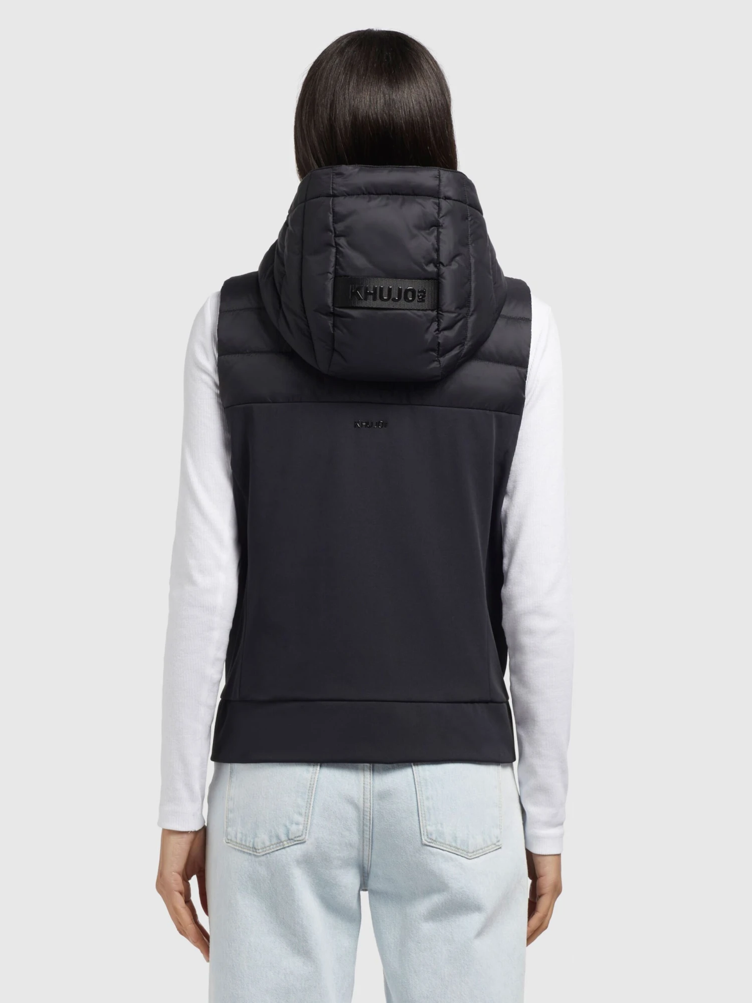 Khujo Bodywarmers Bodywarmer Fabia Matt Dames Zwart 4 Khujo Bodywarmers Bodywarmer Fabia Matt Dames Zwart - Afbeelding 4