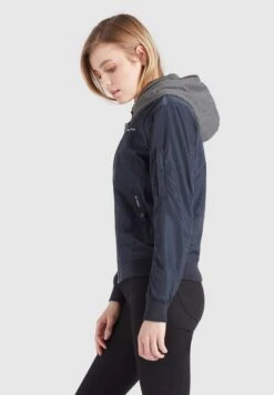 Khujo Winterjassen Winterjas Larifa Dames Nachtblauw -Khujo 7a0e05c3c099df6cd7f3777df923b755