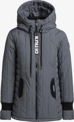 Khujo Winterjassen Winterjas Tweety Dames Grijs