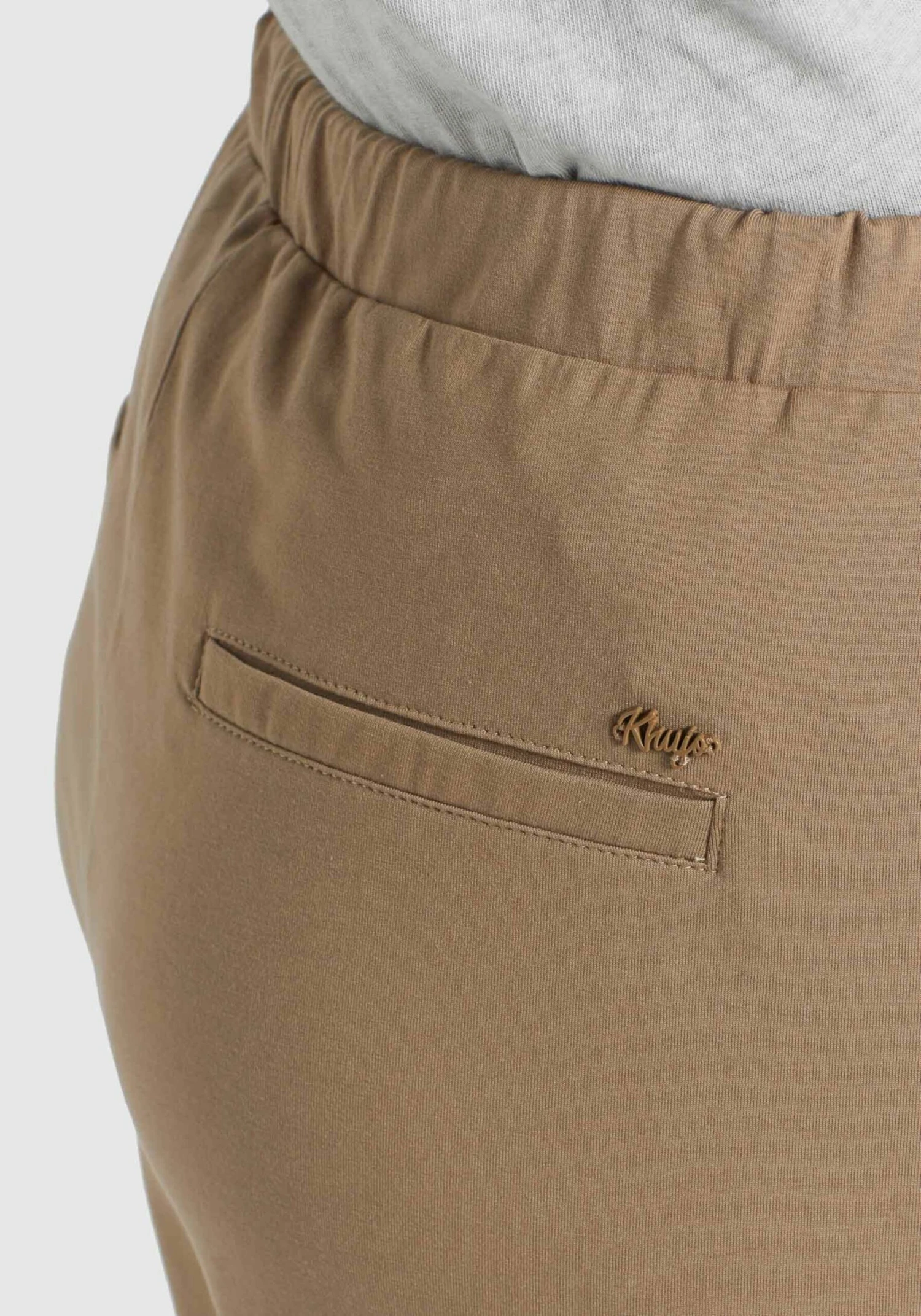 Khujo Sweatpants Tapered Broek Alenia Dames Lichtbruin 8 Khujo Sweatpants Tapered Broek Alenia Dames Lichtbruin - Afbeelding 8