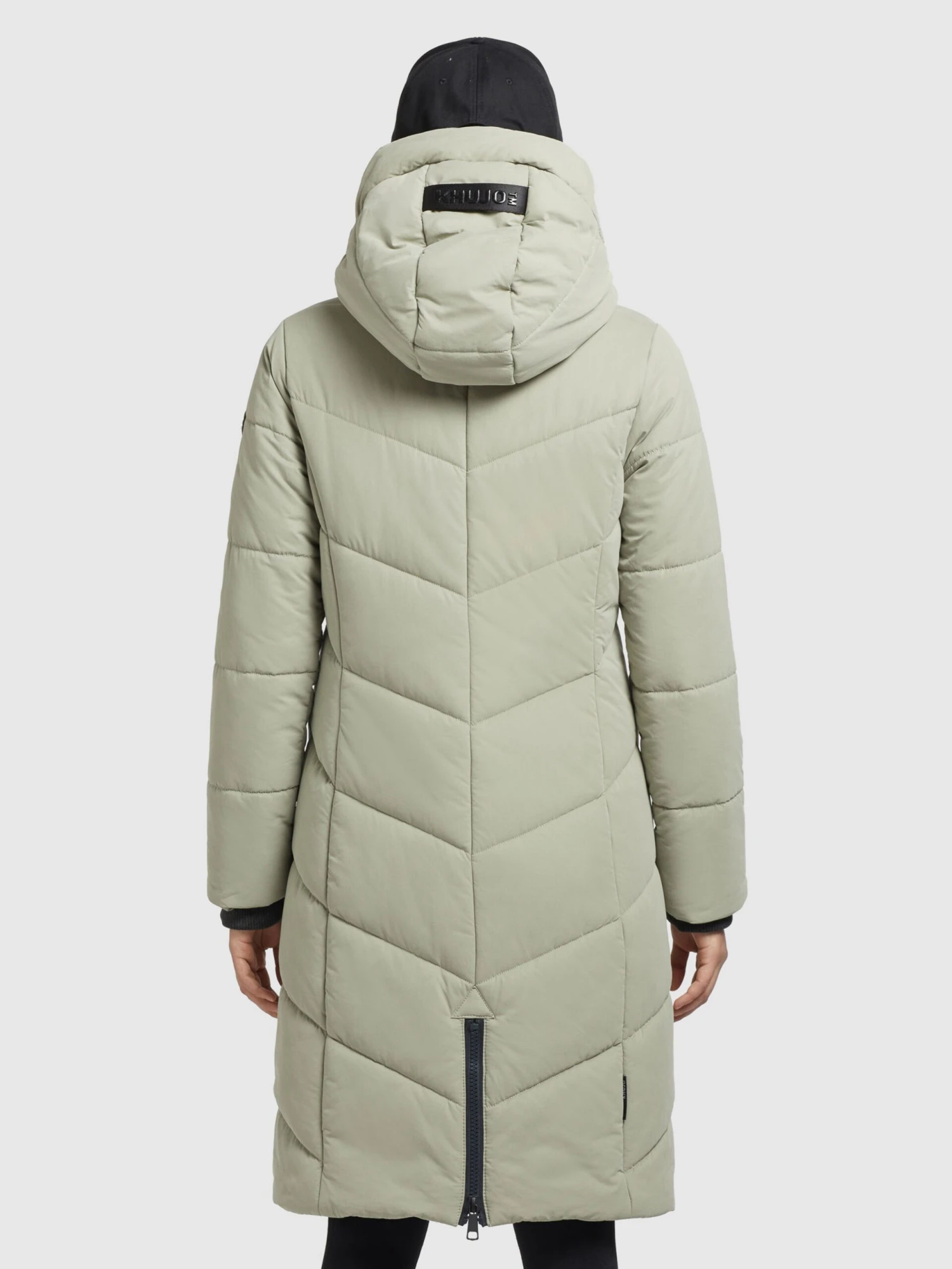 Khujo Wintermantels Wintermantel Aribay 3 Dames Pastelgroen 4 Khujo Wintermantels Wintermantel Aribay 3 Dames Pastelgroen - Afbeelding 4