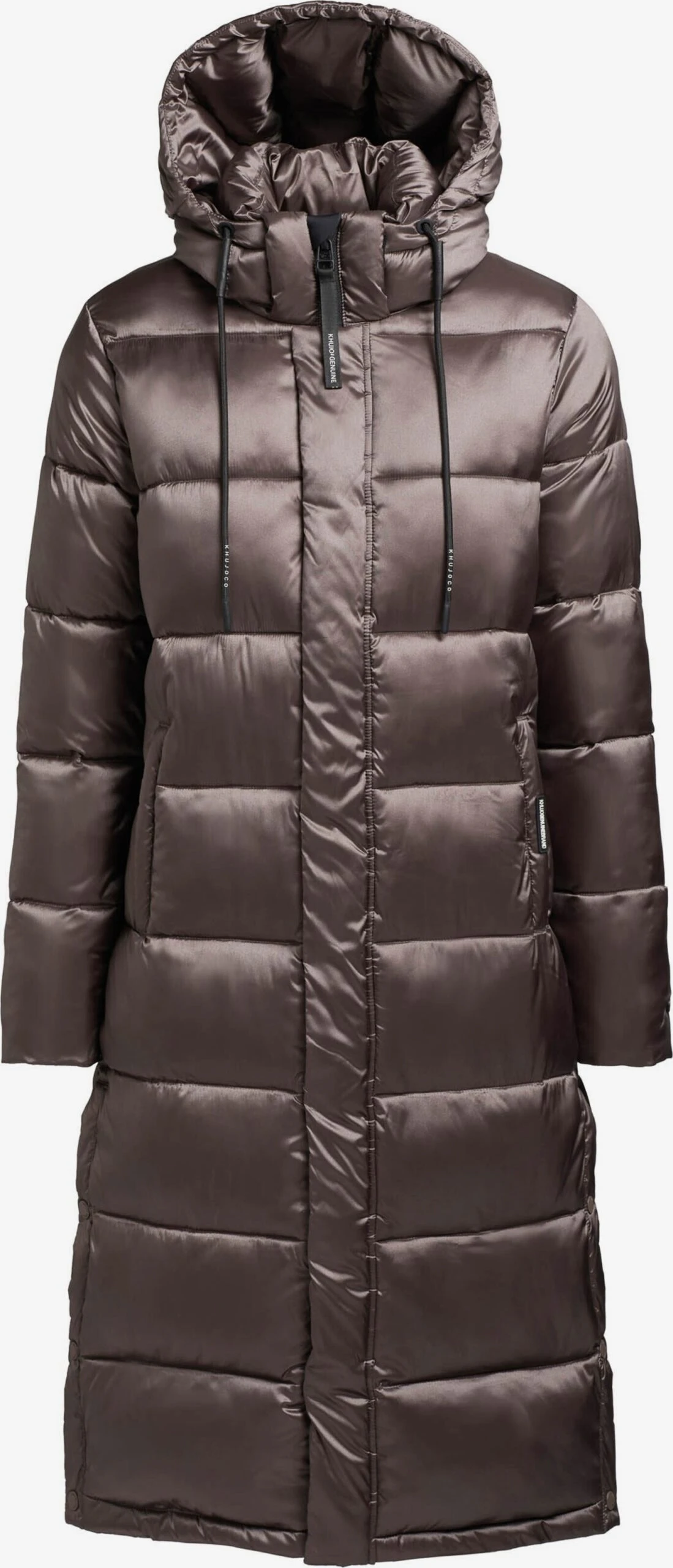 Khujo Wintermantels Wintermantel Julina Dames Taupe 1 Khujo Wintermantels Wintermantel Julina Dames Taupe