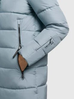 Khujo Wintermantels Wintermantel Jilias Dames Opaal -Khujo 85417e7b916549d15494257592a19e7a