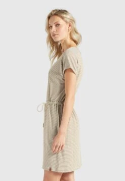 Khujo Jerseyjurken Jurk ANNEMARIE Dames Beige / Wit 12 Khujo Jerseyjurken Jurk ANNEMARIE Dames Beige / Wit -Khujo 874d8a4fb804d113738cf0a6df6f78d3