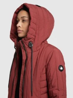 Khujo Winterjassen Winterjas Jerry Dames Roestrood 14 Khujo Winterjassen Winterjas Jerry Dames Roestrood -Khujo 87a6e76876190d9c55bad694279331fd