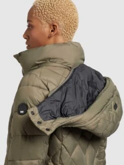 Khujo Tussenmantels Tussenmantel Aneth Dames Kaki -Khujo 87d98d5d907aa0d6fd206270f61f9b4a