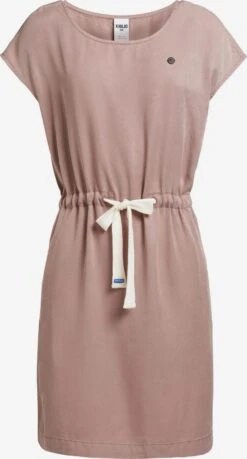 Khujo Zomerjurken Zomerjurk HEDIYE Dames Oudroze