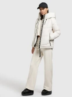 Khujo Winterjassen Winterjas Esila 3 Dames Natuurwit -Khujo 89a2aaa9a21f94a75db9525aab5537c7