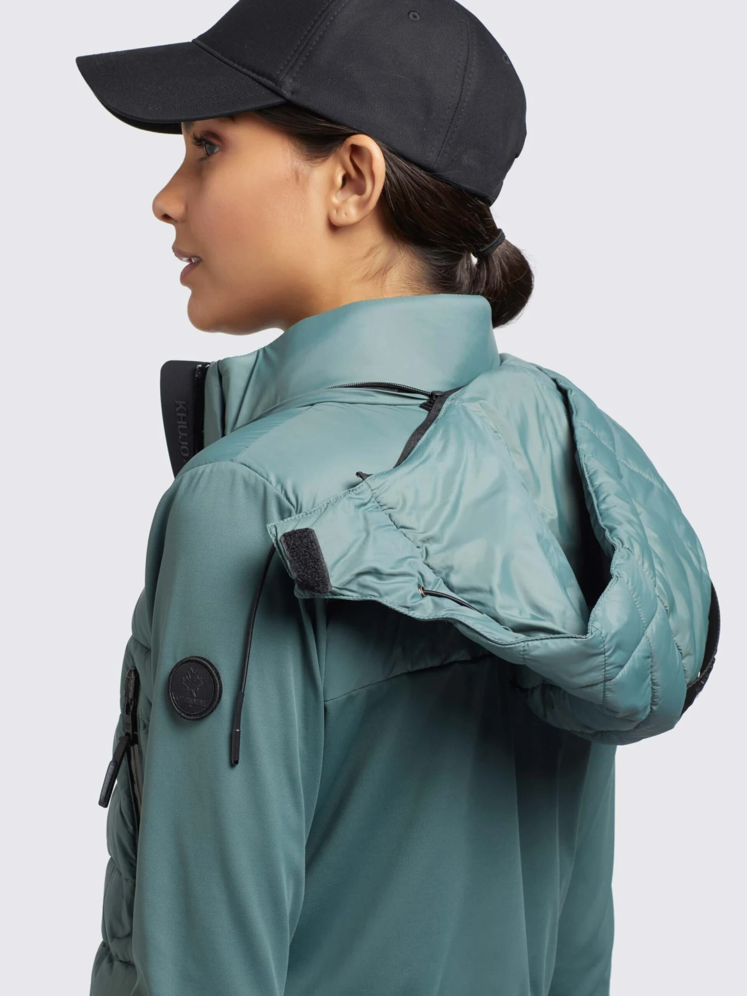 Khujo Tussenjassen Tussenjas Dalis Matt Dames Jade Groen 8 Khujo Tussenjassen Tussenjas Dalis Matt Dames Jade Groen - Afbeelding 8