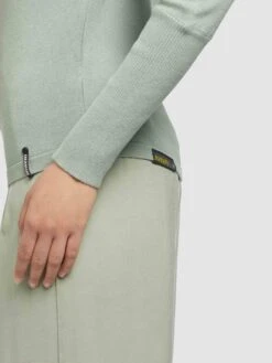 Khujo Fijngebreide Truien Trui Shea Dames Mintgroen -Khujo 8dc0aa4f19d19770f2aea2af1f9c849f