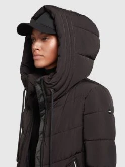 Khujo Wintermantels Wintermantel Ayleena Dames Zwart 14 Khujo Wintermantels Wintermantel Ayleena Dames Zwart -Khujo 8eeb525859603e5aef331184513747ba