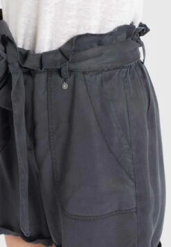 Khujo Shorts Loosefit Broek Poppy Dames Donkergrijs -Khujo 8efdd4813d2a9adb423a95fa9a85252d