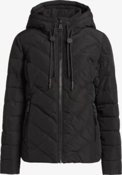 Khujo Winterjassen Winterjas Eija 2 Dames Zwart