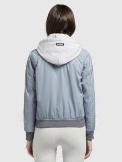 Khujo Tussenjassen Tussenjas PERSEE Dames Lichtblauw / Grijs -Khujo 90e7e2dd906b46b06d158f4b6beef28d