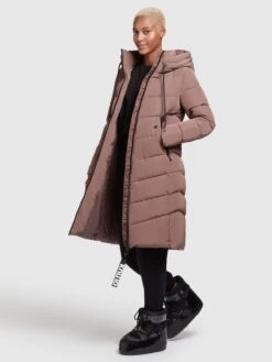 Khujo Wintermantels Wintermantel Ayleena Dames Chamois -Khujo 94b7a1c3c76725a319b10568738db85e