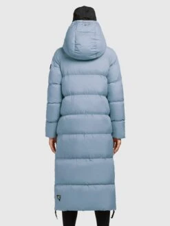 Khujo Wintermantels Wintermantel Dames Lichtblauw -Khujo 959ff602dad124b82098ff59ffc86f64