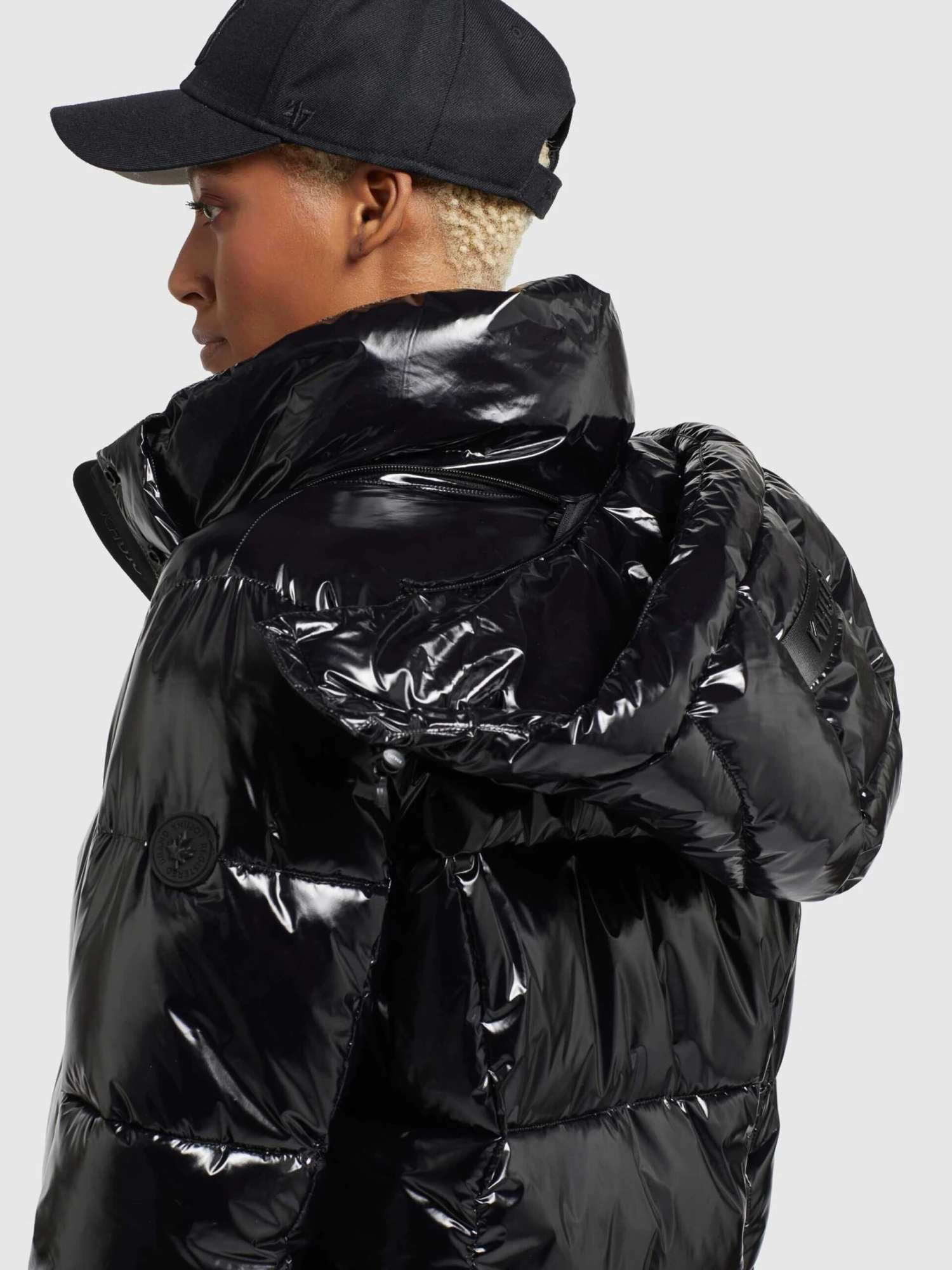 Khujo Wintermantels Wintermantel Tonka Dames Zwart 8 Khujo Wintermantels Wintermantel Tonka Dames Zwart - Afbeelding 8