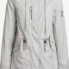 Khujo Parkas Tussenparka Dayes Dames Offwhite