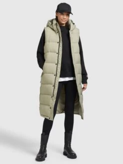 Khujo Bodywarmers Bodywarmer Magneta Dames Pastelgroen -Khujo 9bc219bf846e24bf3ecb6c8fdc06a810