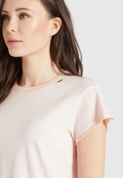 Khujo T-shirts Shirt Matama Dames Poederroze -Khujo 9c4aaa6f2b63c60cb83294d9bf369363