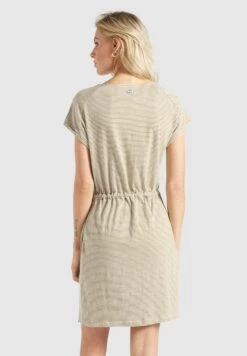 Khujo Jerseyjurken Jurk ANNEMARIE Dames Beige / Wit 13 Khujo Jerseyjurken Jurk ANNEMARIE Dames Beige / Wit -Khujo 9d1eb71f57d18a3fe087adf670c807ee