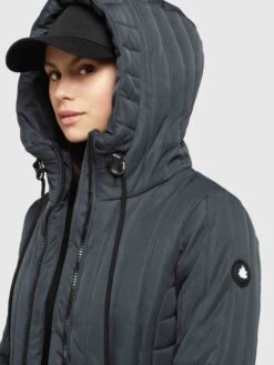 Khujo Winterjassen Winterjas TWEETY PRIME6 STRUCTURED Dames Blauw -Khujo 9d9cc31d1e684dc582b8c9a150cfecd3