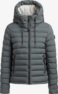 Khujo Winterjassen Winterjas LOVINA3 MATT Dames Navy
