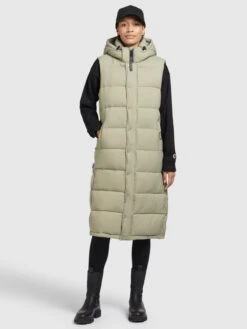 Khujo Bodywarmers Bodywarmer Magneta Dames Pastelgroen -Khujo a09bb073cdbf09af6ec808c32c23eee6