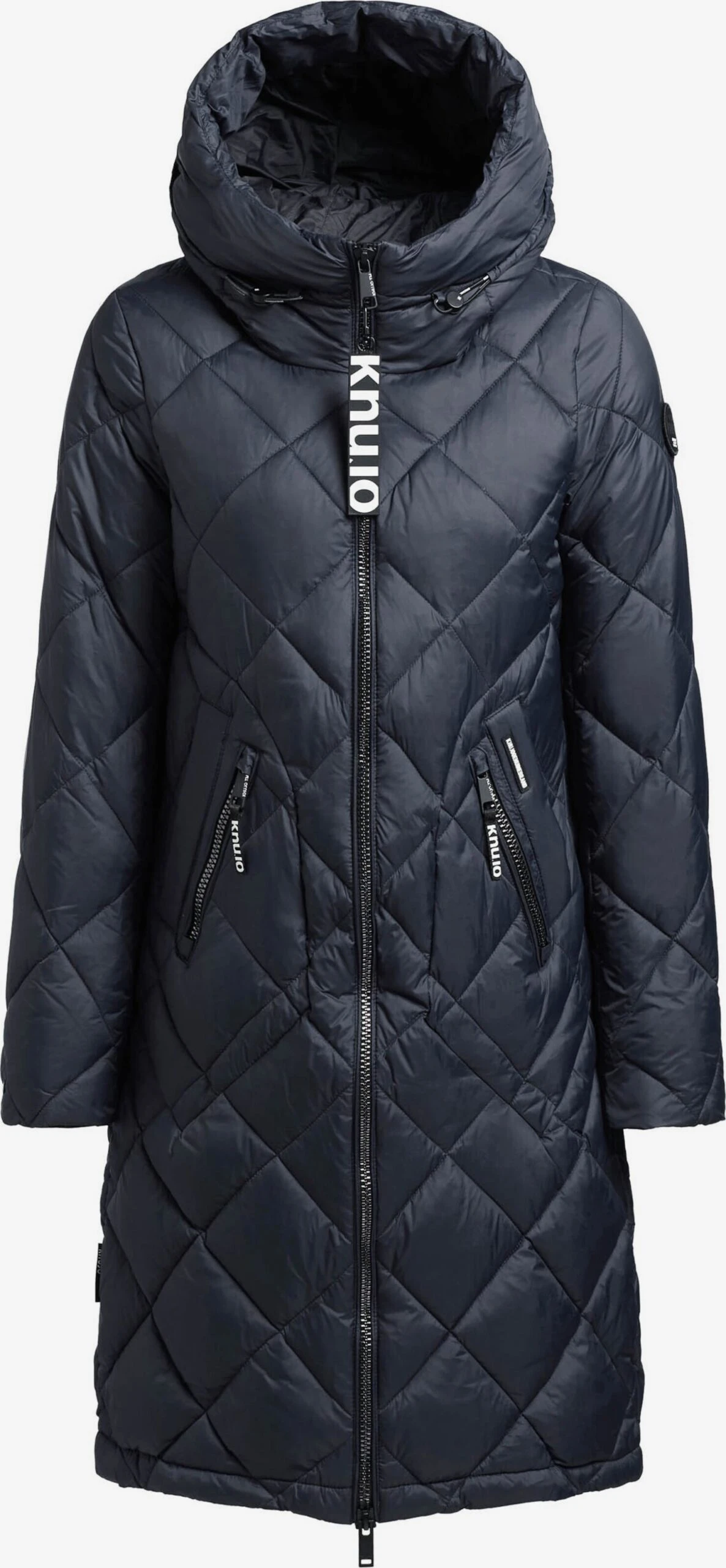 Khujo Tussenmantels Tussenmantel Zarita Dames Donkerblauw 1 Khujo Tussenmantels Tussenmantel Zarita Dames Donkerblauw