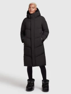 Khujo Wintermantels Wintermantel Torino2 Dames Zwart -Khujo a800a92d8cd7c778a63d8931e2312cd3