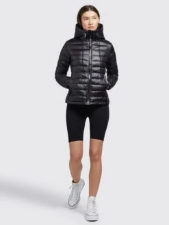 Khujo Tussenjassen Tussenjas Lovina Dames Zwart -Khujo a960d63236ad06f2fe08fa20dbcca7ac