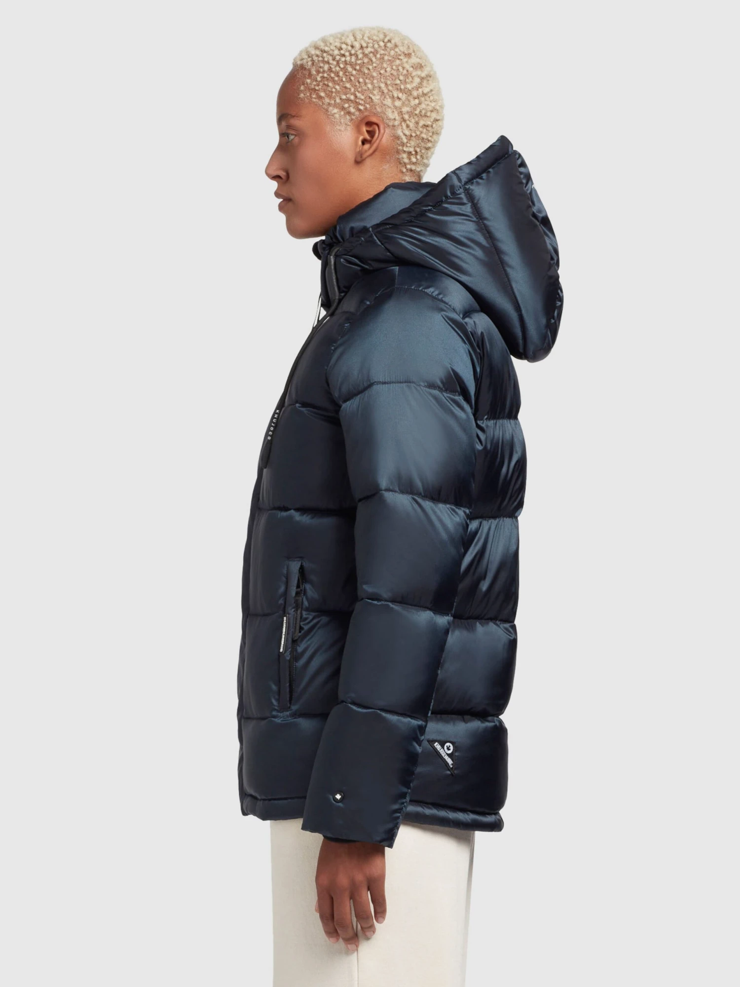 Khujo Winterjassen Winterjas Evona Dames Nachtblauw 5 Khujo Winterjassen Winterjas Evona Dames Nachtblauw - Afbeelding 5