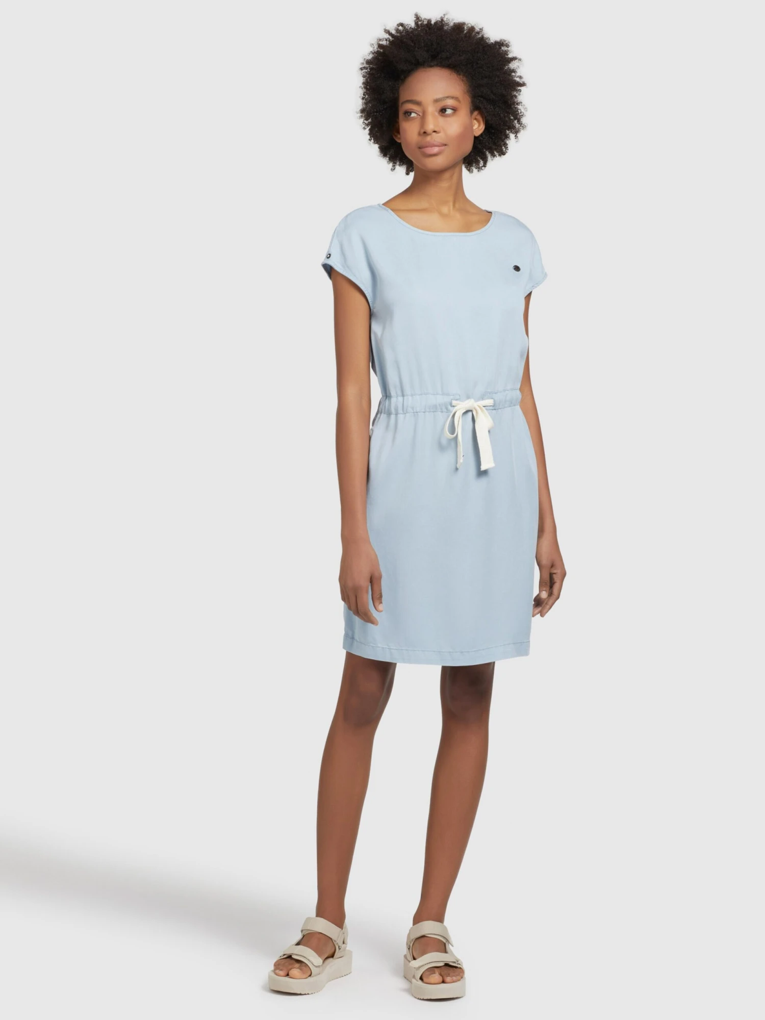 Khujo Zomerjurken Zomerjurk HEDIYE Dames Blauw 3 Khujo Zomerjurken Zomerjurk HEDIYE Dames Blauw - Afbeelding 3