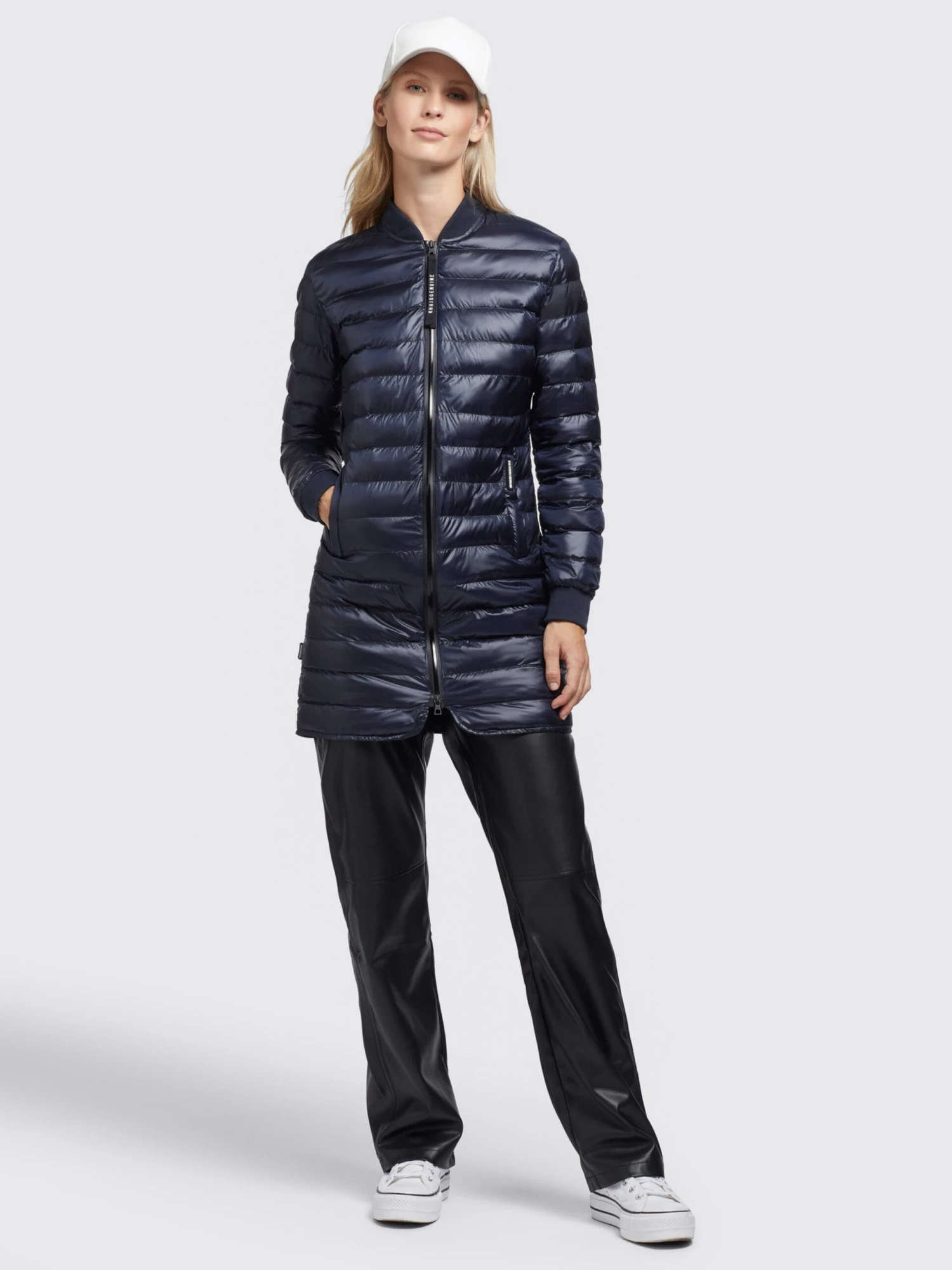 Khujo Winterjassen Winterjas Greta Dames Navy 6 Khujo Winterjassen Winterjas Greta Dames Navy - Afbeelding 6