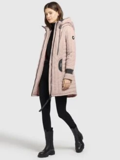 Khujo Tussenmantels Tussenmantel Jerry Dames Oudroze -Khujo acda6bbc56b4bd17b13a36fb15981965