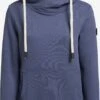 Khujo Hoodies Sweatshirt Rhabea Dames Blauw