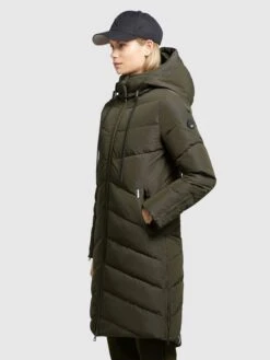 Khujo Wintermantels Wintermantel Huba Dames Donkergroen 12 Khujo Wintermantels Wintermantel Huba Dames Donkergroen -Khujo b1ebf261117352dedf03fad80b408042