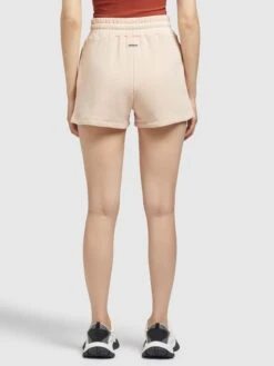 Khujo Shorts Regular Broek Dames Abrikoos -Khujo b37a1ff7c97fefef446982a084e5d9b3